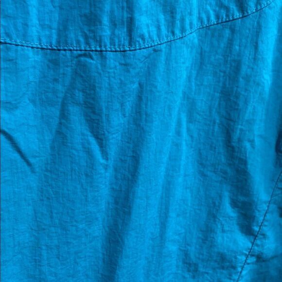 Vintage‎ Adidas ClimaCool Teal Perforated Windbreaker Jacket Women's M - Picture 10 of 13